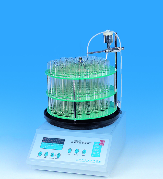 上海青浦滬西電子鐘控自動部份收集器BSZ-40（數碼管）