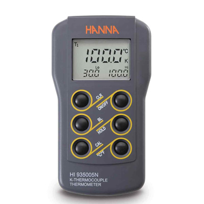 哈納單通道微電腦寬范圍溫度測定儀HI935005