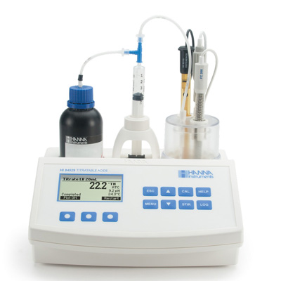 哈納微電腦總酸度滴定-pH/mV測定儀【乳制品行業(yè)】HI84529